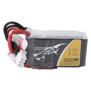 Tattu 600mAh 7.4V 45C 2S1P Lipo Battery Pack with JST-SYP Plug 6 - Tattu