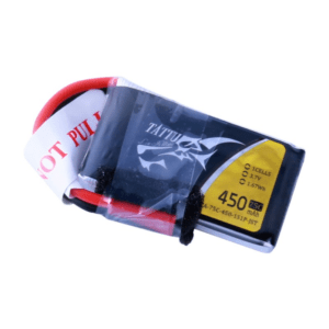 Tattu 75C 1S1P 3.7 v 450mah Lipo Battery Pack with JST-SYP Plug 4 - Tattu