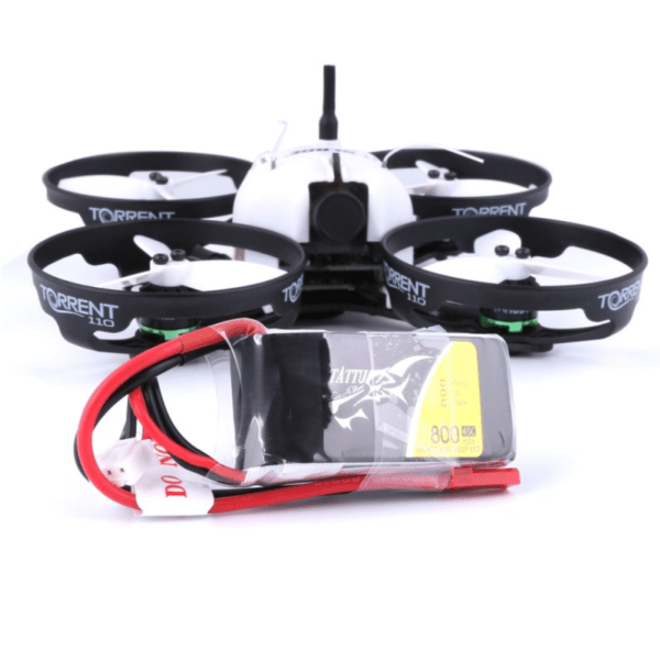 Tattu 800mAh 7.4V 45C 2S1P Lipo Battery Pack with JST-SYP Plug - Image 2