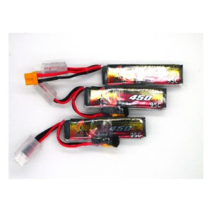 Bosh Speed Demon V2 2s 450mAh 95C FPV LiPo Batteries