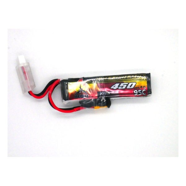 Bosh Speed Demon V2 2s 450mAh 95C FPV LiPo Batteries
