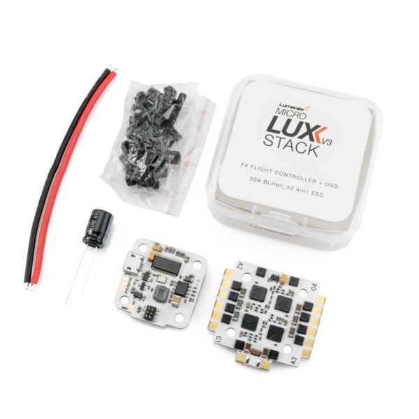 Lumenier MICRO LUX V3 F4 + 30A BLHeli_32 4in1 Stack (FC + ESC Combo) 7 - Lumenier