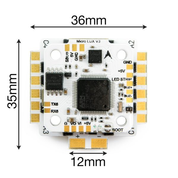 Lumenier MICRO LUX V3 F4 + 30A BLHeli_32 4in1 Stack (FC + ESC Combo)