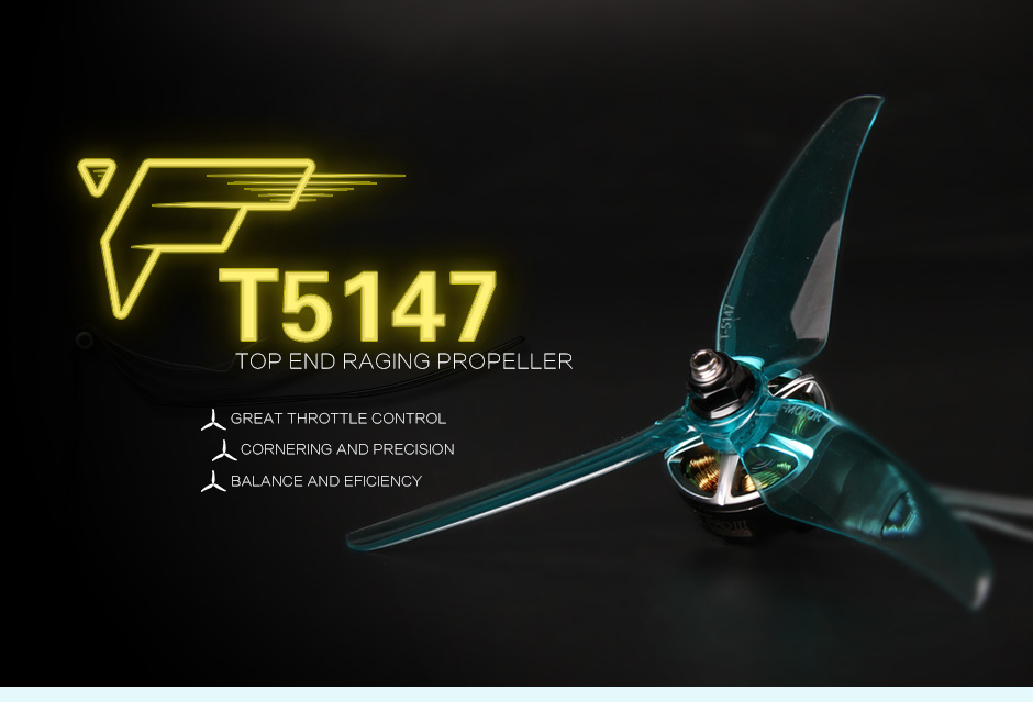 T-Motor T5147 Propeller - Clear Grey (Set of 4) 3 - T-Motor
