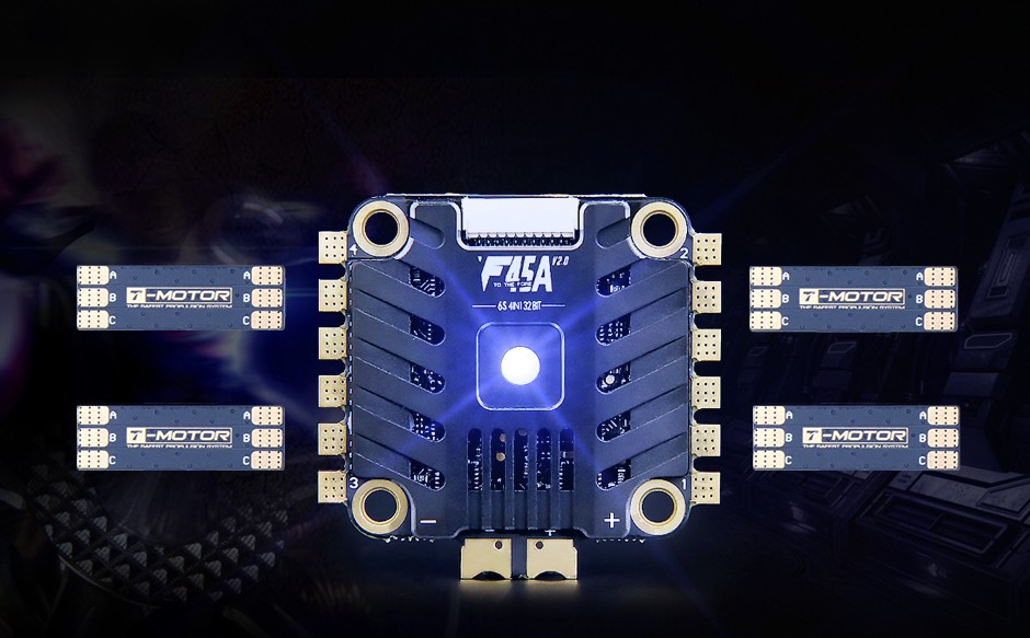 T-Motor F45A V2.0 BLHeli_32 4-in-1 ESC 6s 4 - T-Motor
