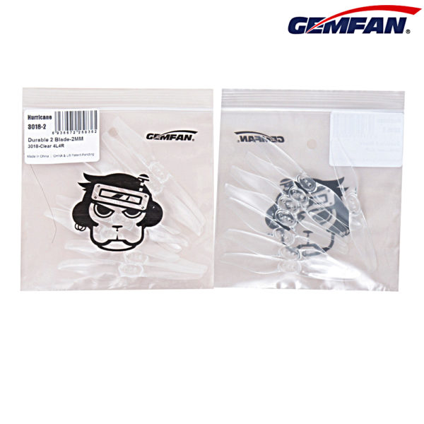 GemFan 3" Hurricane 3018 2 Blade Props - 1.5mm Shaft - Pick your Color - Image 4