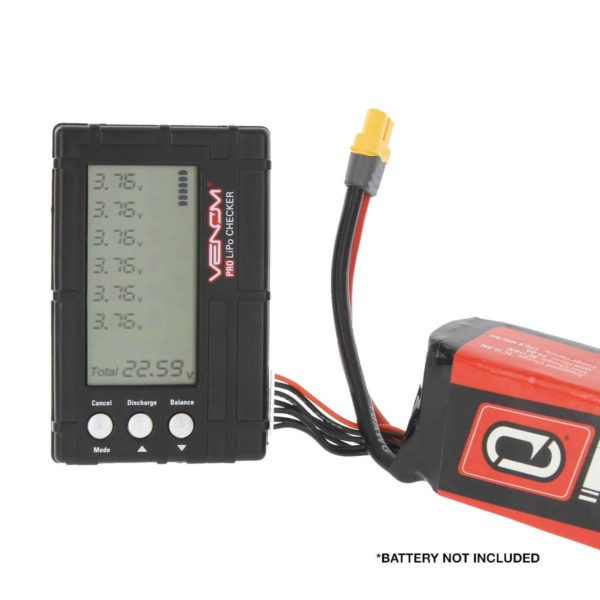 VENOM PRO LIPO CHECKER MULTI TOOL WITH BALANCE AND DISCHARGE FUNCTION - Image 4