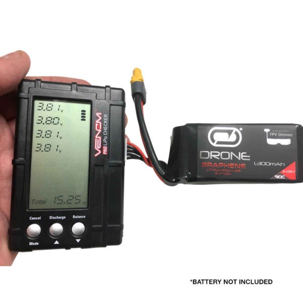 VENOM PRO LIPO CHECKER MULTI TOOL WITH BALANCE AND DISCHARGE FUNCTION - Image 5