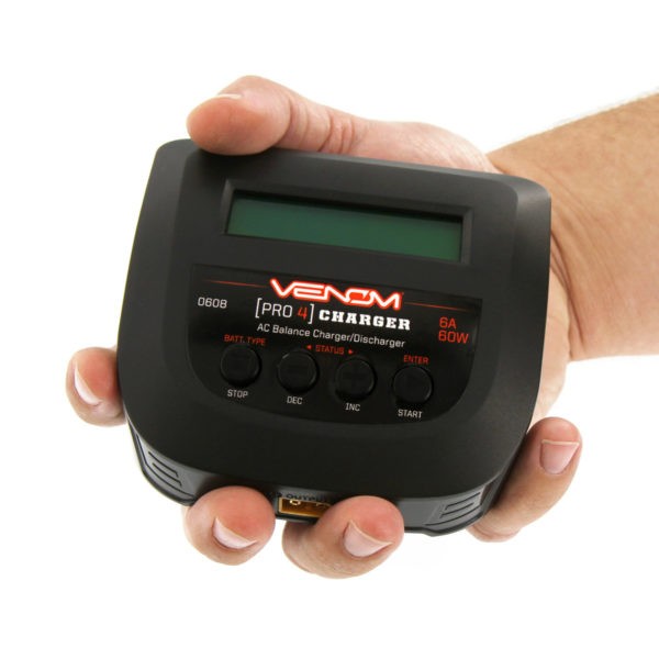 VENOM PRO 4 60W AC 6A LIPO/LIHV & NIMH RC BATTERY BALANCE CHARGER - Image 5