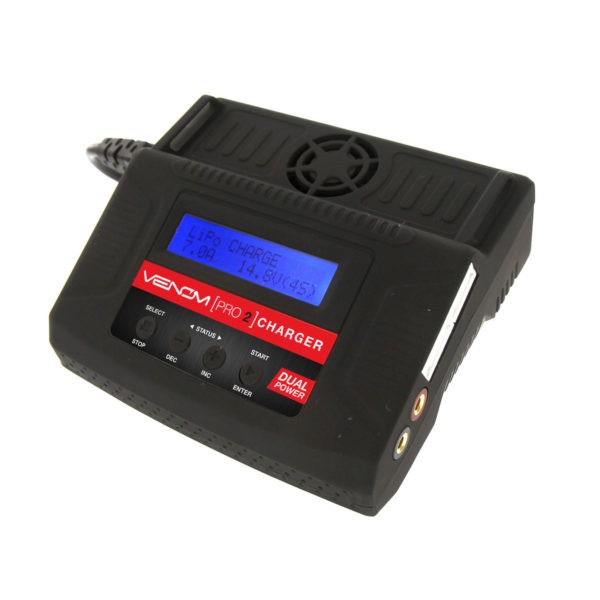 VENOM PRO 2 LIPO BATTERY & NIMH BATTERY CHARGER