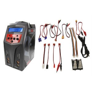 Venom Pro Duo 80W 7A 2 Port AC/DC LiPo, LiHV & NiMH Battery Balance Charger 1 - Venom