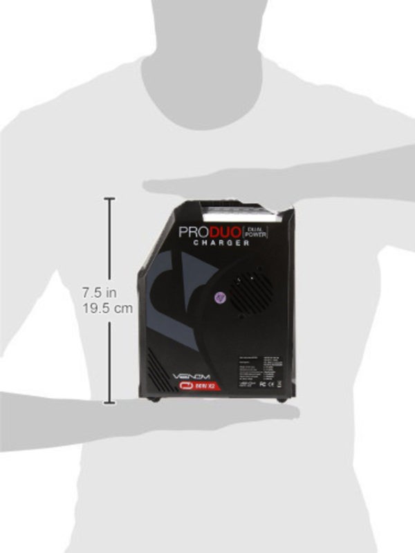 Venom Pro Duo 80W 7A 2 Port AC/DC LiPo, LiHV & NiMH Battery Balance Charger - Image 5