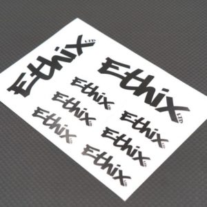 ETHIX STICKER SHEET (Pick Your Color) 1 - Ethix