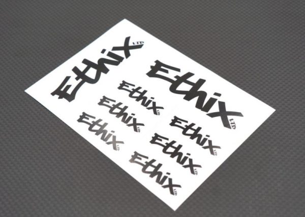 ETHIX STICKER SHEET (Pick Your Color) 2 - Ethix