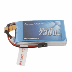 Gens Ace 2300mAh 6.6V 2S1P TX LiFe Battery Pack with JR-3P Plug