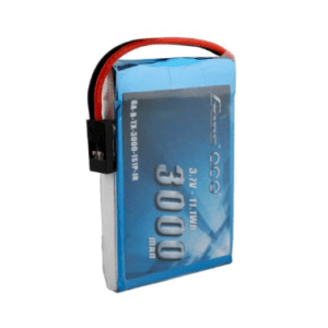 Gens Ace 3000mAh 3.7V 1S1P TX Lipo Battery Pack with JR-3P Plug