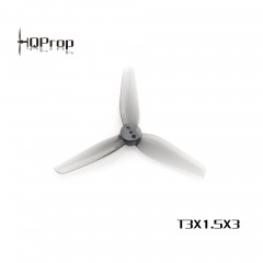 HQ Prop T3x1.5x3 Durable Tri-Blade 3" Prop 4 Pack - Grey 4 - HQProp