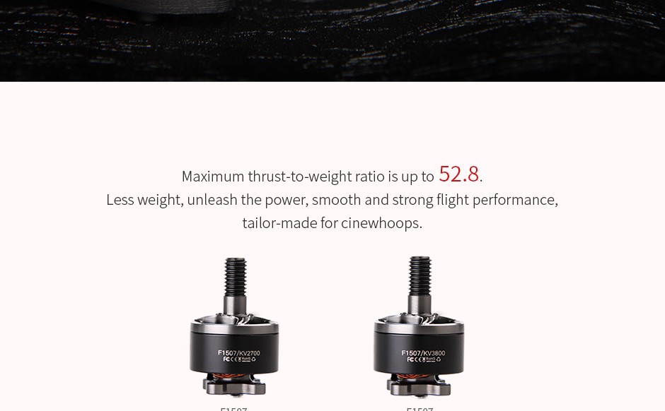 T-Motor F1507 3800KV Cinewhoop Motor 5 - T-Motor