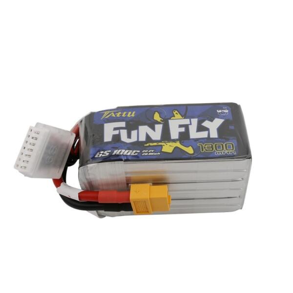 Tattu FunFly 1300mAh 6S1P 100C Lipo Battery 2 - Tattu