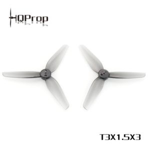 HQ Prop T3x1.5x3 Durable Tri-Blade 3" Prop 4 Pack - Grey 1 - HQProp