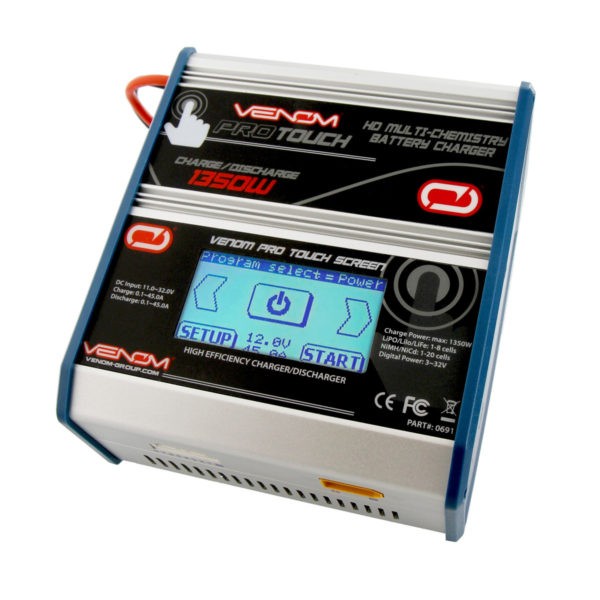 VENOM PRO TOUCH HD LIPO & NIMH BATTERY CHARGER