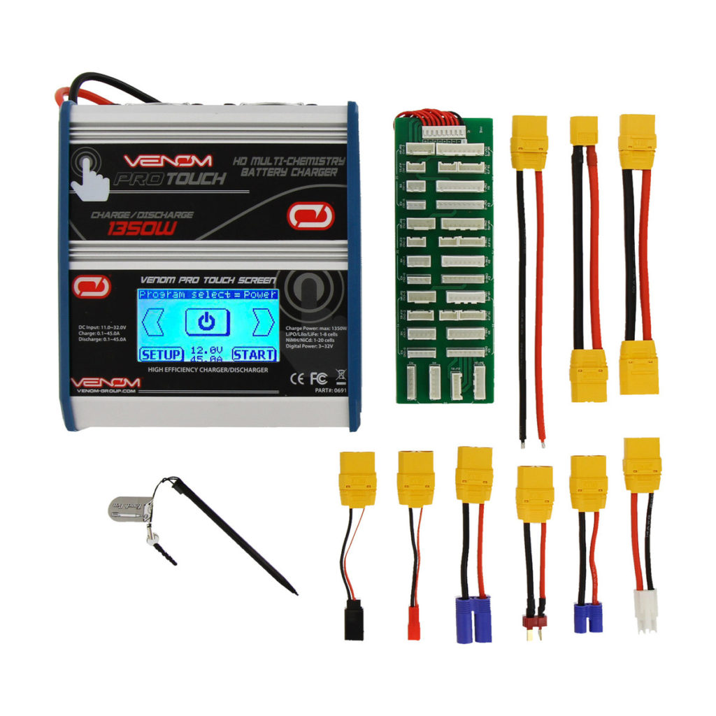 VENOM PRO TOUCH HD LIPO & NIMH BATTERY CHARGER MyFPV