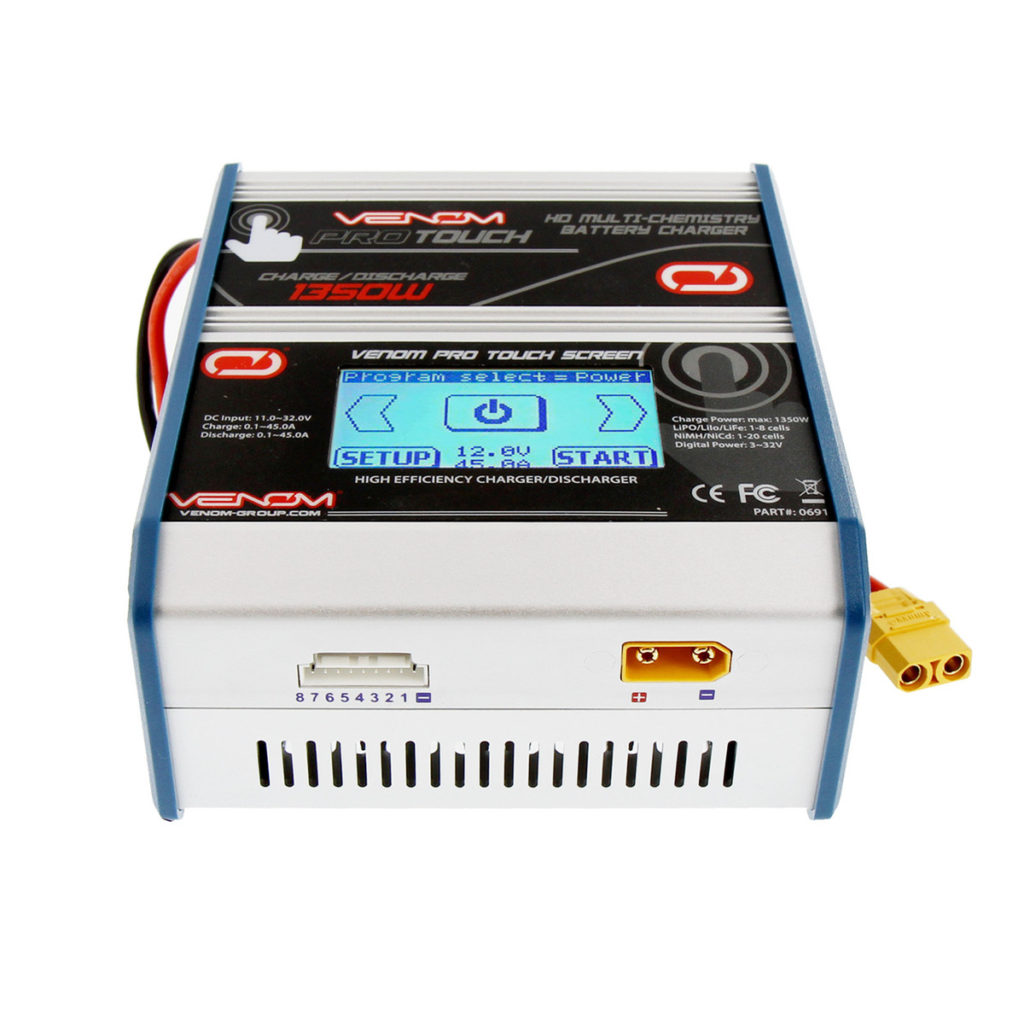 VENOM PRO TOUCH HD LIPO & NIMH BATTERY CHARGER MyFPV