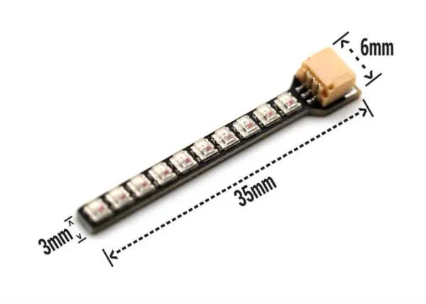 ZEEZ RACING F7 FC + LED COMBO - MyFPV