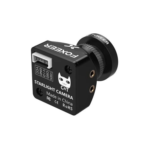 Foxeer Cat 3 Mini 1200TVL StarLight Low Latency FPV Camera - Black 2 Foxeer Cat 2 Mini