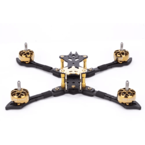 FLYWOO VAMPIRE-2 5'' Racing/Freestyle Frame Kit - Gold 6 - Flywoo