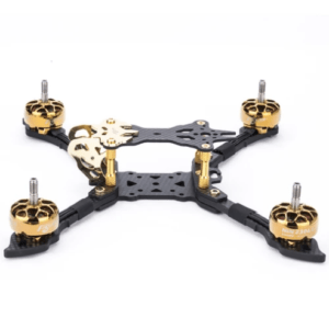 FLYWOO VAMPIRE-2 5'' Racing/Freestyle Frame Kit - Gold 2 - Flywoo
