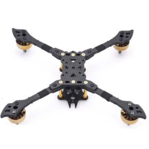 FLYWOO VAMPIRE-2 5'' Racing/Freestyle Frame Kit - Gold 3 - Flywoo