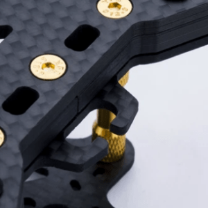 FLYWOO VAMPIRE-2 HD 5'' Racing/Freestyle Frame Kit - Gold 6 - Flywoo