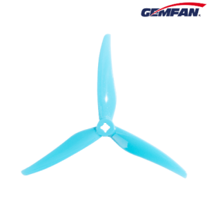 GemFan 5" Hurricane Super Light 5125 3-Blade Props - Pick your Color 3 - Gemfan