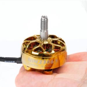 FLYWOO NIN PLUS 2306.5 Gold 2-6S Brushless FPV Motor - (Pick Your Kv) 2 - Flywoo