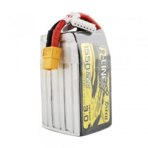 Tattu R-Line Version 3.0 1550mAh 22.2V 120C 6S1P Lipo Battery Pack with XT60 Plug 1 - Tattu