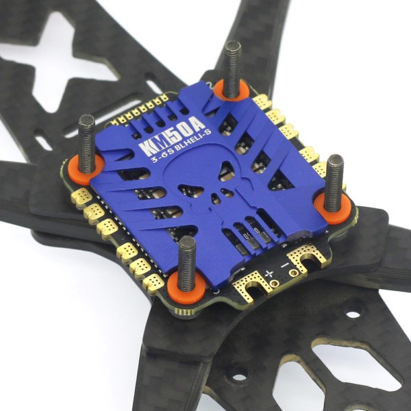 Skystars Kramam 50A 4-in-1 ESC on frame