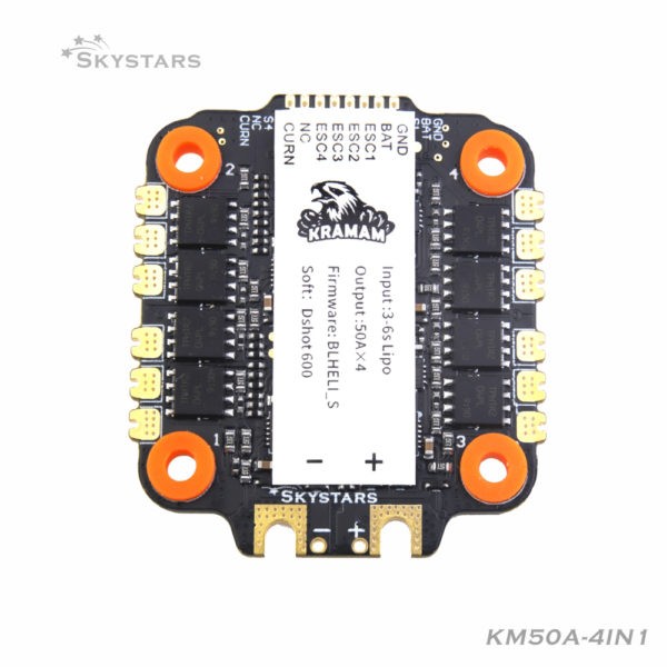 Skystars Kramam 50A 4-in-1 ESC label