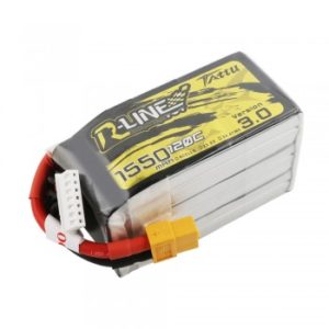 Tattu R-Line Version 3.0 1550mAh 22.2V 120C 6S1P Lipo Battery Pack with XT60 Plug 3 - Tattu