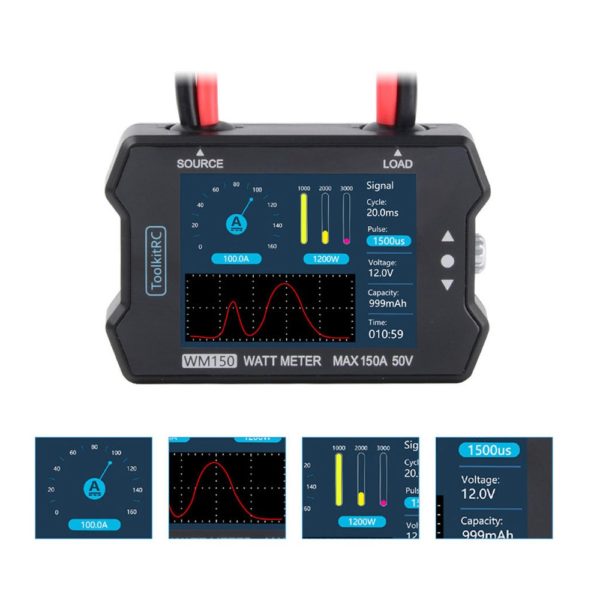 ToolkitRC WM150 Advanced Watt & Power Meter - Image 4