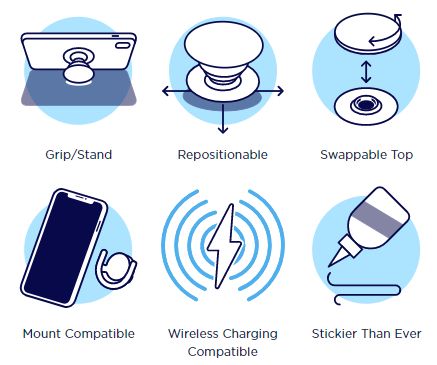 MyFPVSocket - Loopy Pop Socket "Drone Pilot" 9 - MyFPVStore.com