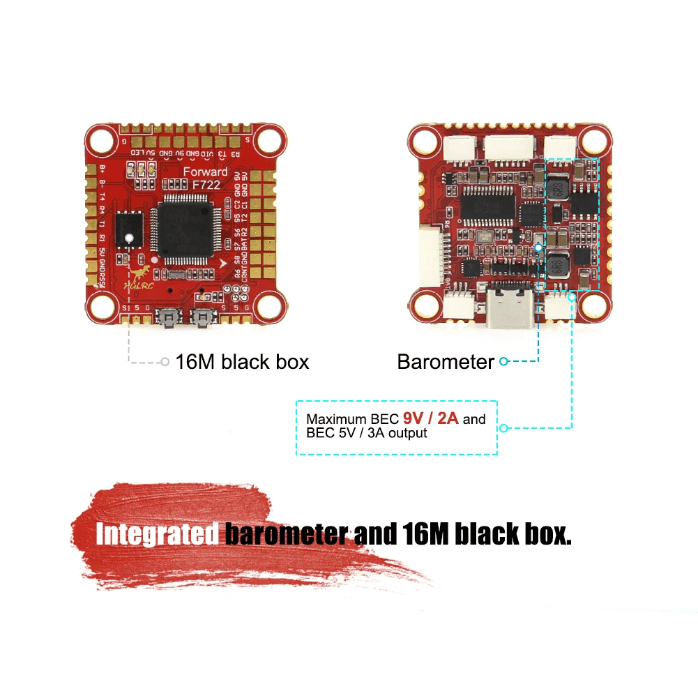 HGLRC Forward F722 3-6S F7 Flight Controller 14 - HGLRC