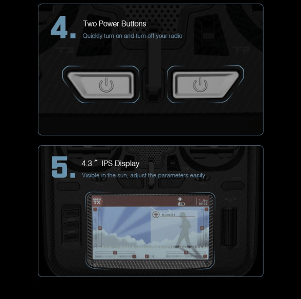 Jumper T18 5-In-1 Multi-Protocol OpenTX Radio Controller 14 - Jumper