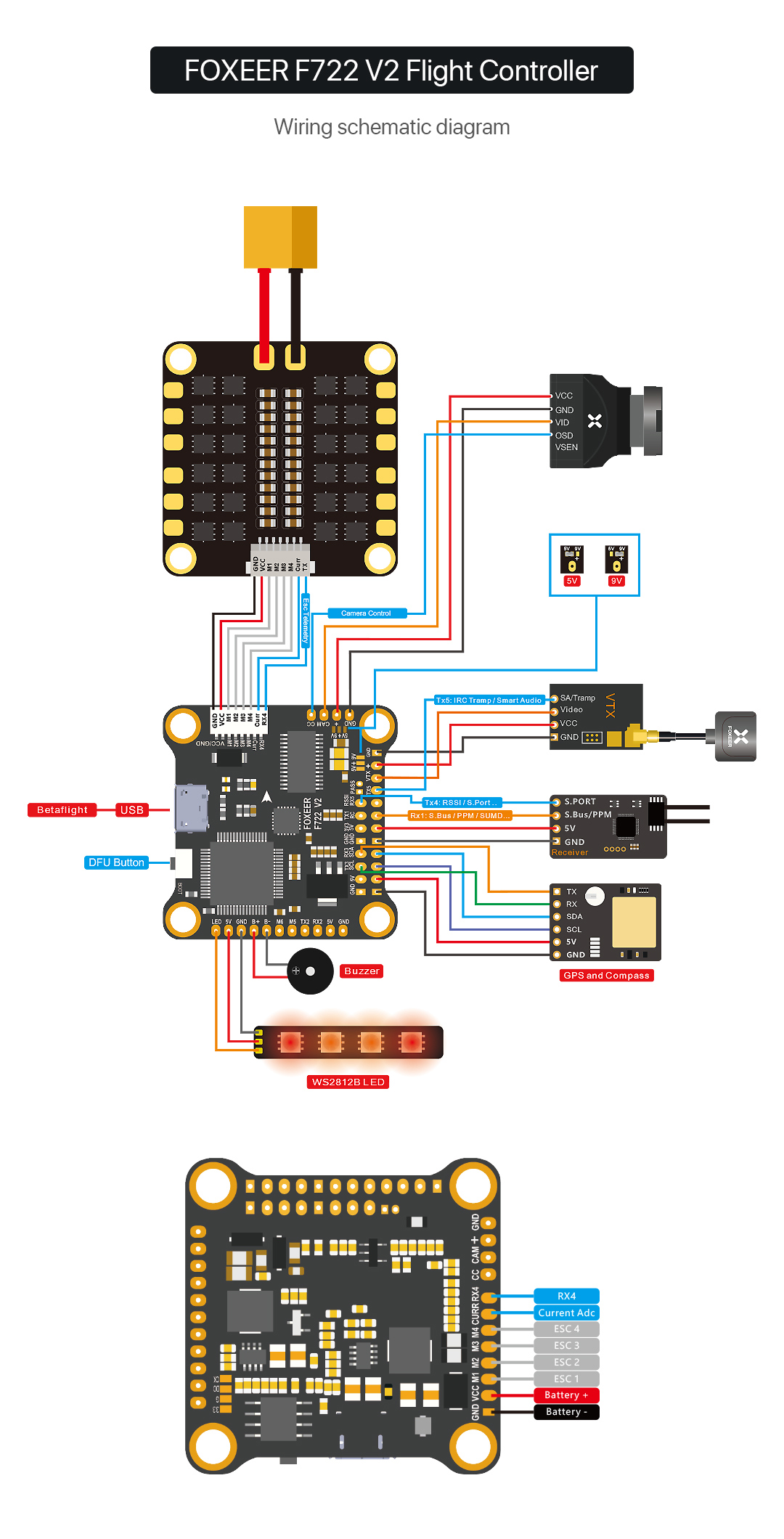 Foxeer F722 V2 Flight Controller 8 - Foxeer