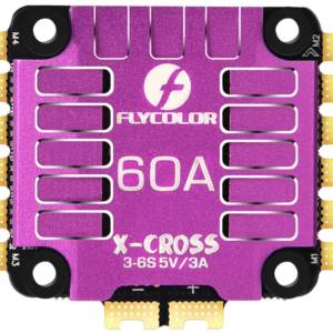 Flycolor X-Cross 60A 3-6S BLHeli32 4-in-1 ESC 5 - Flycolor