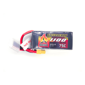 Bosh Speed Demon V2 6s 1100mAh FPV Racing LiPo Batteries