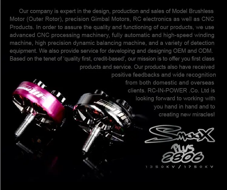 RCinpower Smoox 2806.5 1750kv Motor 3 - RCinpower