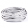 6mm Snakeskin Mesh Wire Protecting PET Nylon Cable Sleeve grey