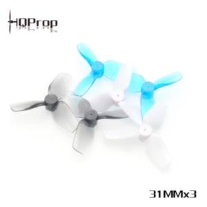 HQProp Micro Whoop Prop 31MMX3 (2CW+2CCW) Blue 1MM Shaft 4 - HQProp