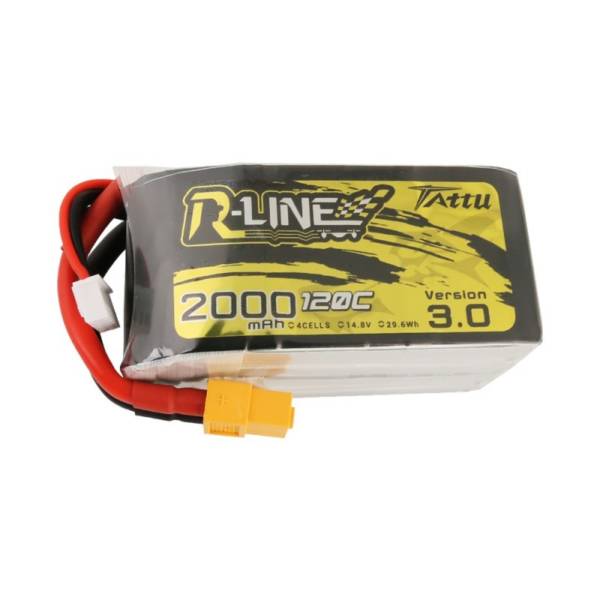 Tattu R-Line Version 3.0 2000mAh 4s 120C Lipo Battery 1 - Tattu